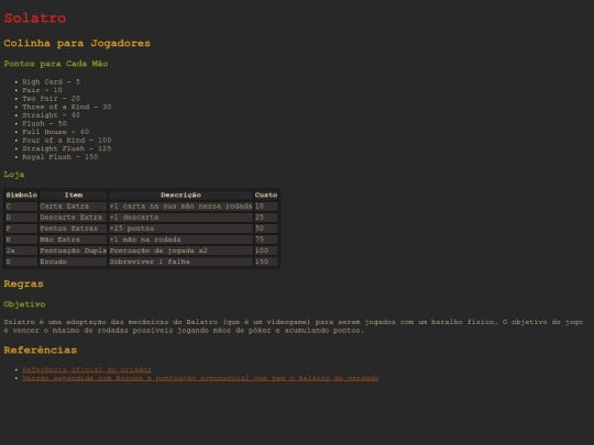 cards/solatro screenshot