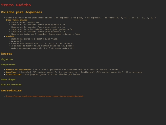 cards/truco-gaucho screenshot