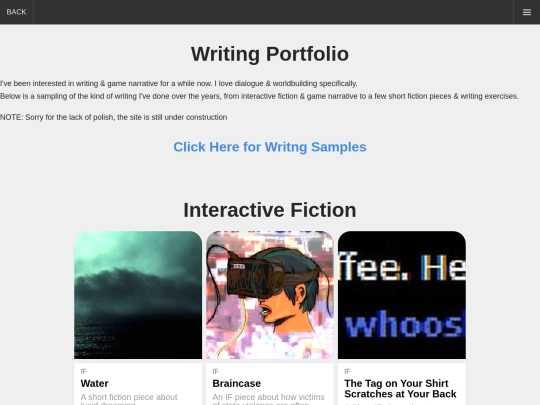 WRITING2 screenshot