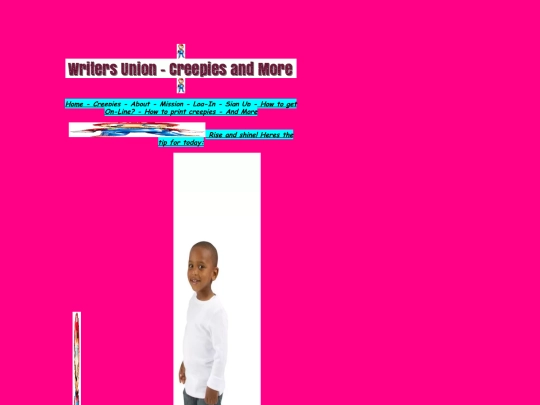 MyScaryWebsite screenshot