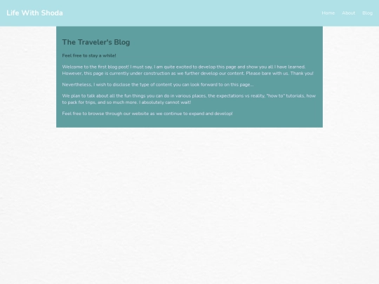 lifewithshodablog screenshot
