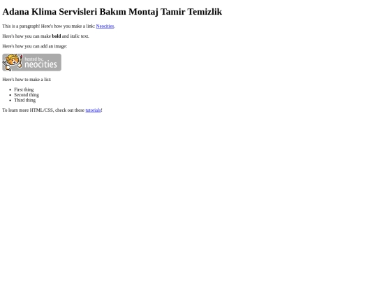 index screenshot