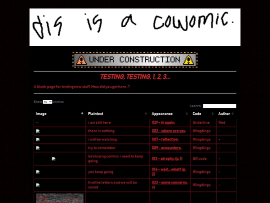 Sandbox/datatables1 screenshot