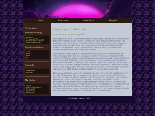 navbar screenshot