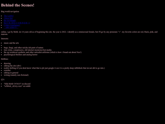 About-Me screenshot