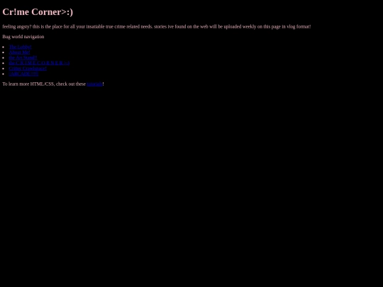 Cr!mecorner screenshot