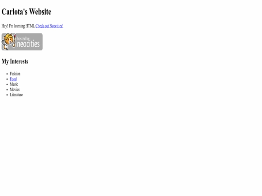 index screenshot