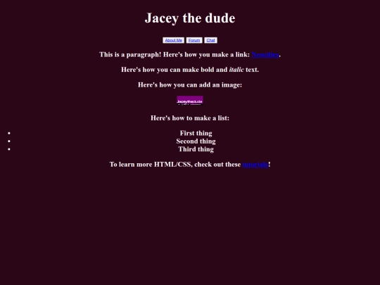 index screenshot