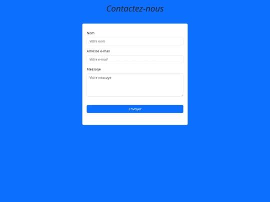 contact screenshot