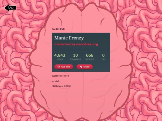 brain/personal-brain/evil screenshot