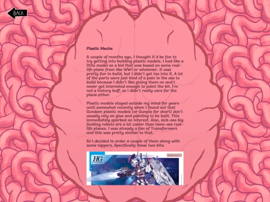 brain/personal-brain/plastic-mechs screenshot