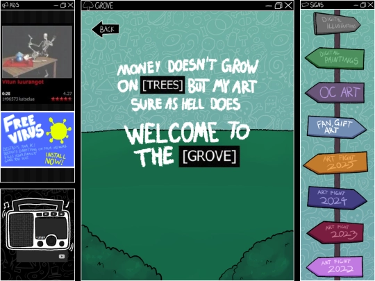 grove screenshot