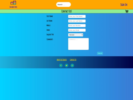 contactus screenshot