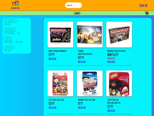 games screenshot