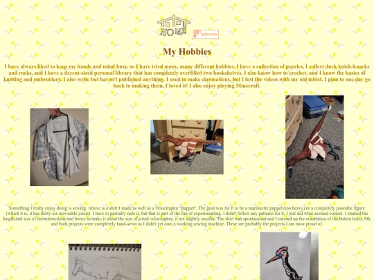 hobbies screenshot