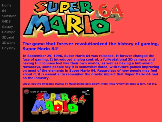 SuperMario64 screenshot