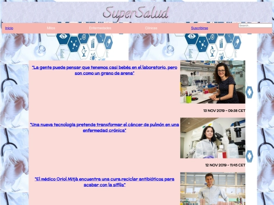 Salud screenshot
