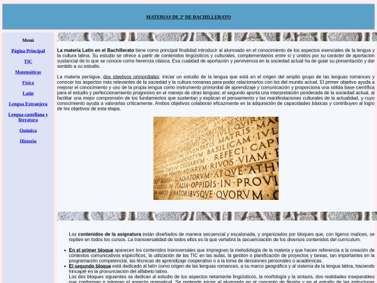 latin screenshot