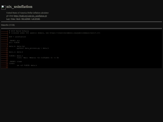 code/nix_usinflation/file/Makefile screenshot