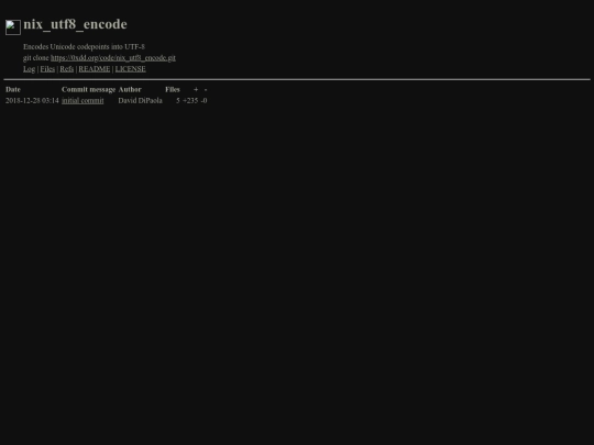 code/nix_utf8_encode/log screenshot