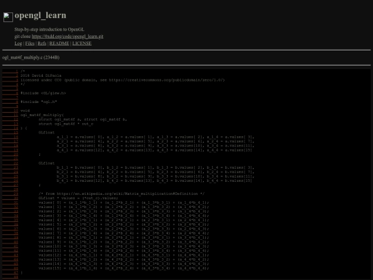 code/opengl_learn/file/ogl/ogl_mat4f_multiply.c screenshot
