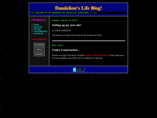 index screenshot