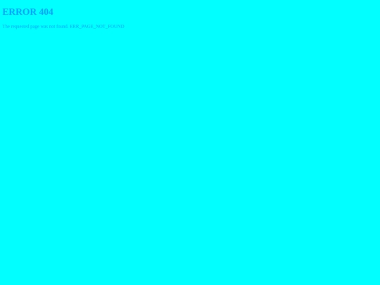 not_found screenshot