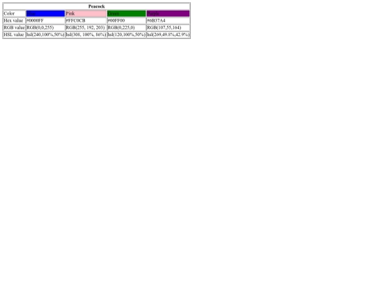 color scheme assignment screenshot