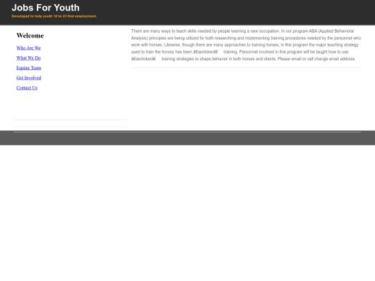 JobsForYouth-Equine/whatWeDo screenshot