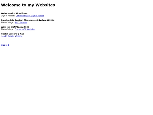 websites screenshot