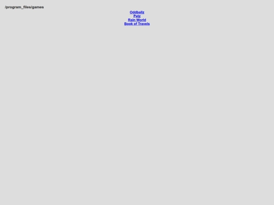 games screenshot