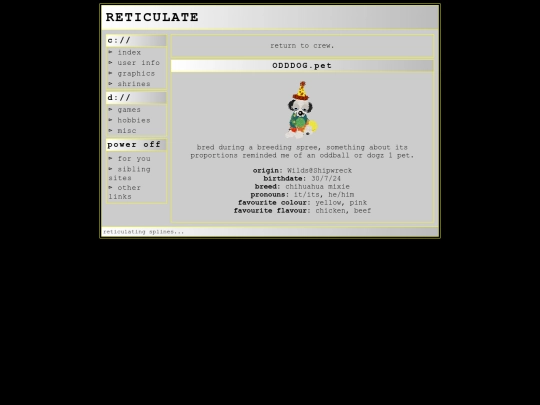 gamesfolder/petzfolder/crew/odddog screenshot