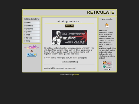 index screenshot