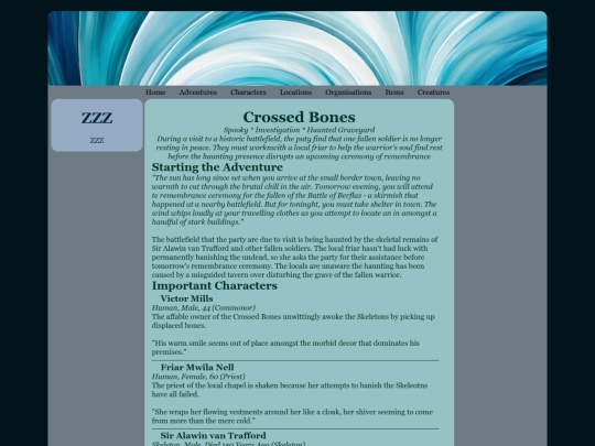 Adventures/Unsorted/CrossedBones screenshot