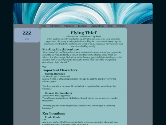 Adventures/Unsorted/FlyingThief screenshot