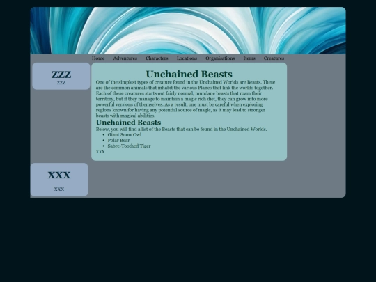 Creatures/Beasts screenshot