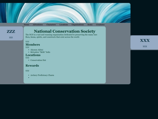 Organisations/Unsorted/NationalConservationSociety screenshot