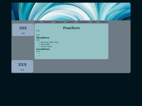 Organisations/Unsorted/Poachers screenshot