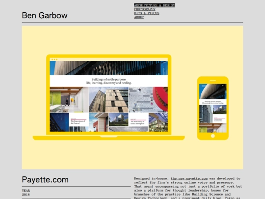 architecture/payette-dot-com screenshot