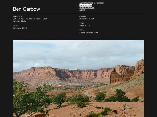 photo/goblin-valley screenshot