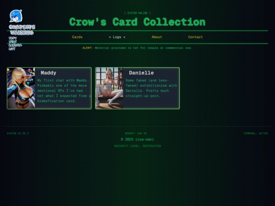 logs screenshot