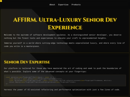 affirm2 screenshot