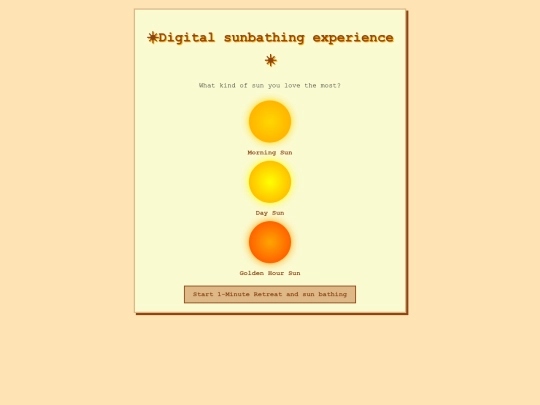 sun screenshot