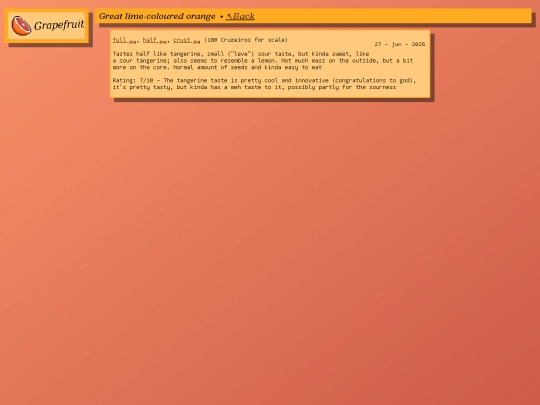 reviews/2025_06_27_great_lime_orange screenshot