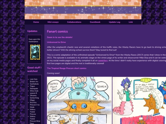 Fanartcomics screenshot
