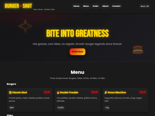 burger screenshot