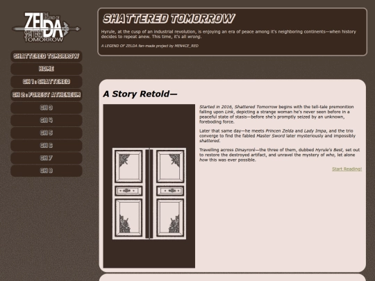 shattered-tomorrow/home screenshot