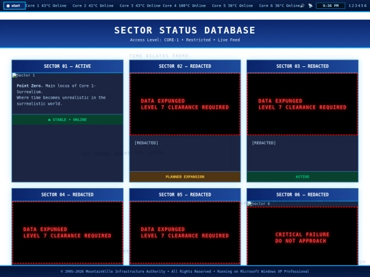 sectors screenshot