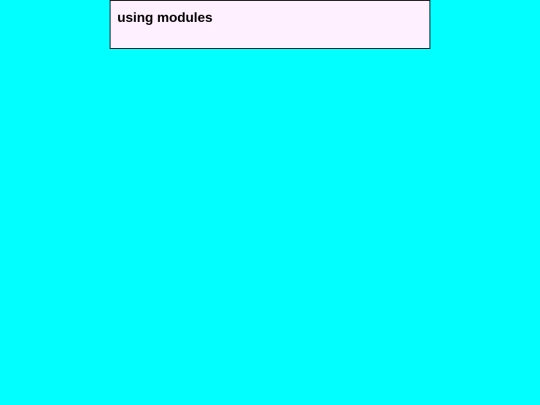 09-modules screenshot