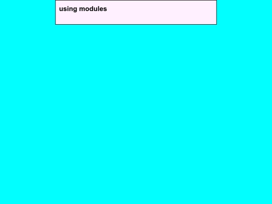 11-modules screenshot